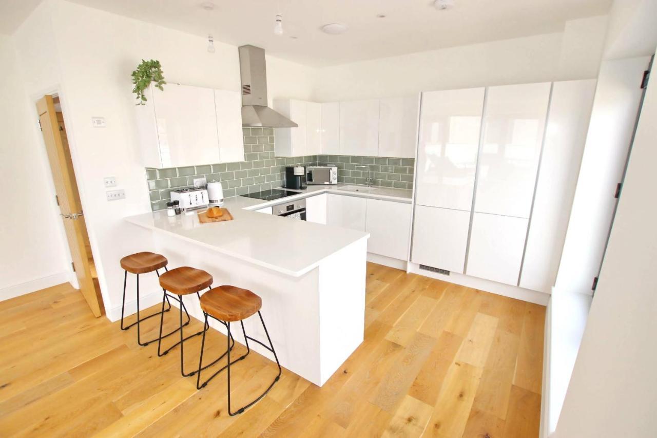 Modern Home For Small Groups By Stones Throw Apartments - Free Parking - Sea View Worthing Ngoại thất bức ảnh