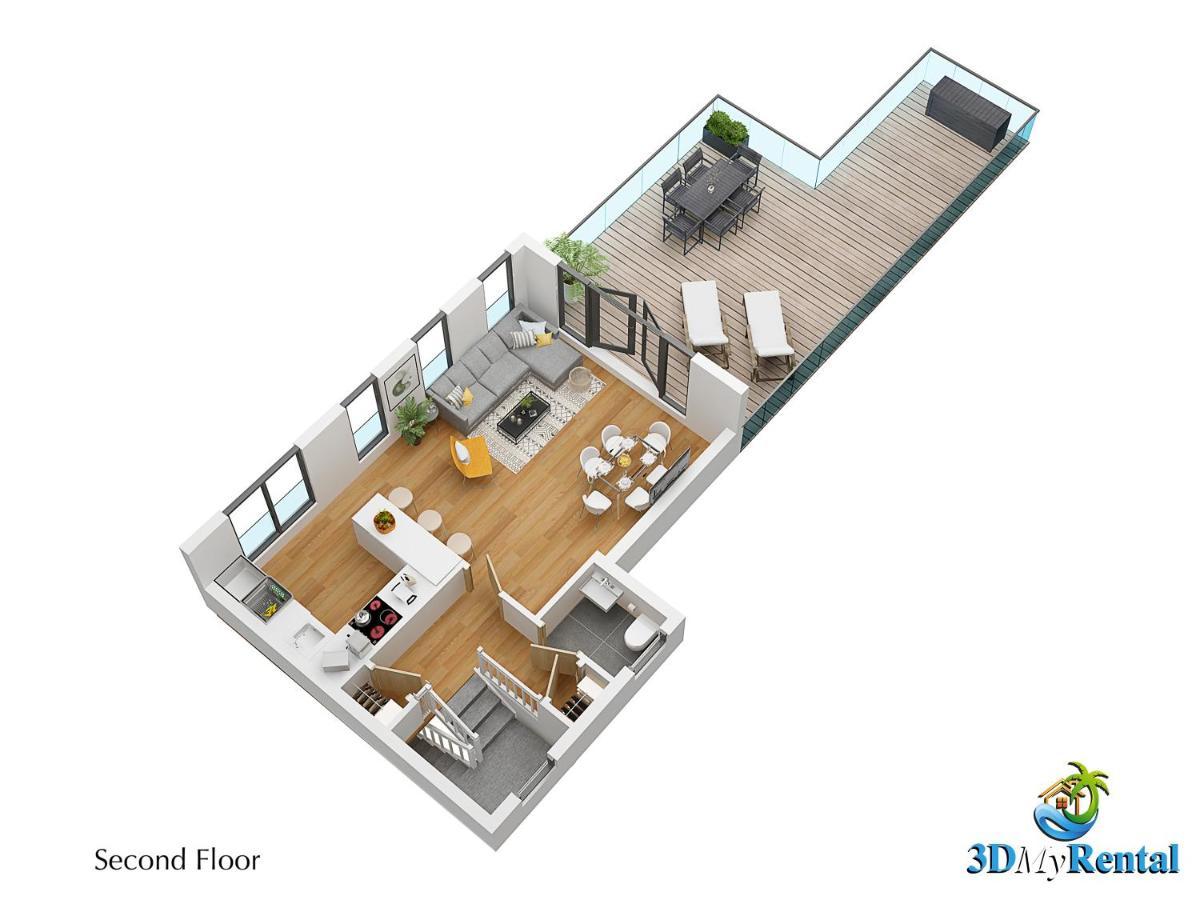 Modern Home For Small Groups By Stones Throw Apartments - Free Parking - Sea View Worthing Ngoại thất bức ảnh